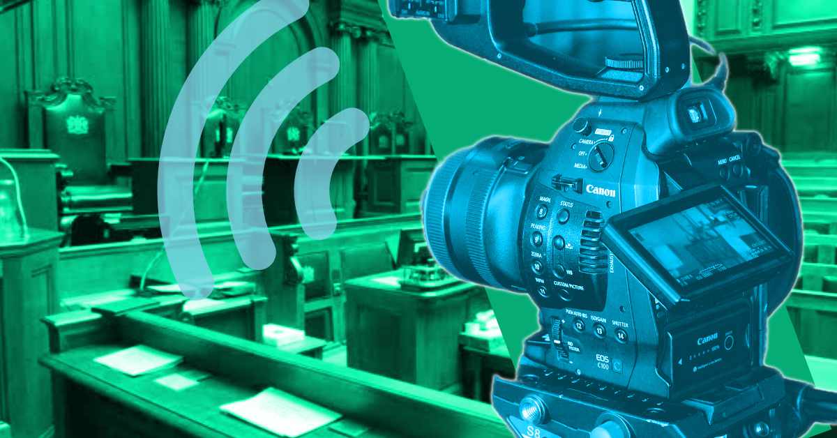 TV Cameras Allowed To Film Criminal Court Proceedings